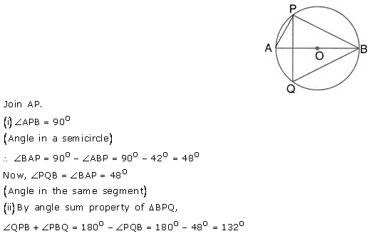 Selina Concise Mathematics Class 10 ICSE Solutions Circles - 196