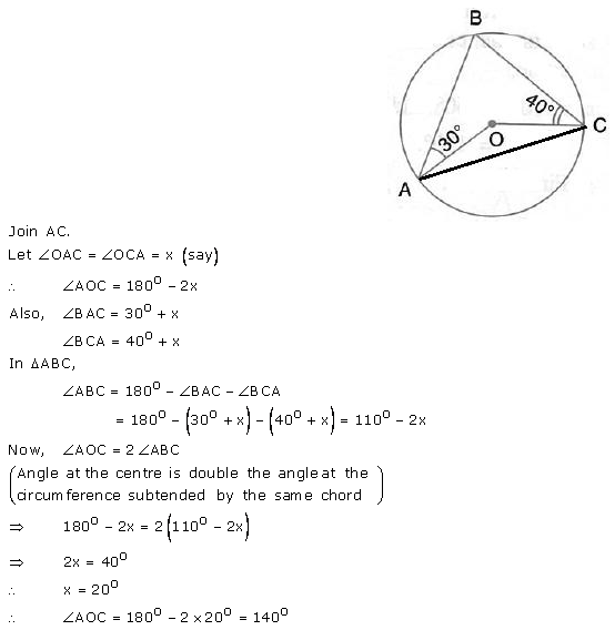 Selina Concise Mathematics Class 10 ICSE Solutions Circles - 2