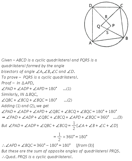 Selina Concise Mathematics Class 10 ICSE Solutions Circles - 229