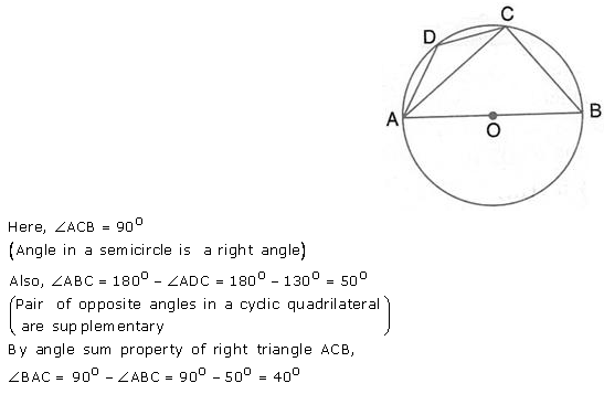 Selina Concise Mathematics Class 10 ICSE Solutions Circles - 27