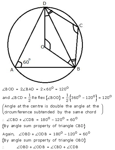 Selina Concise Mathematics Class 10 ICSE Solutions Circles - 50