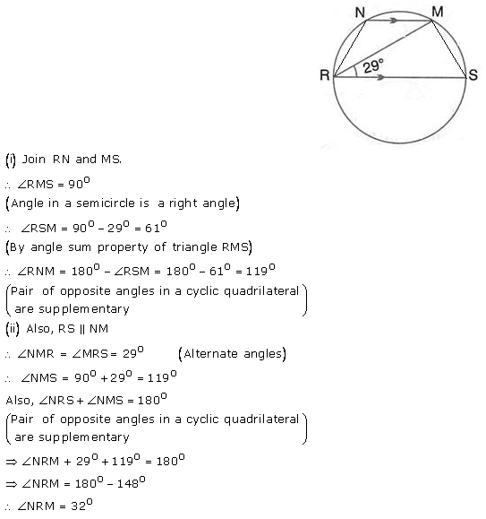 Selina Concise Mathematics Class 10 ICSE Solutions Circles - 52