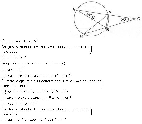 Selina Concise Mathematics Class 10 ICSE Solutions Circles - 59