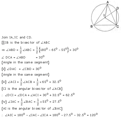 Selina Concise Mathematics Class 10 ICSE Solutions Circles - 79