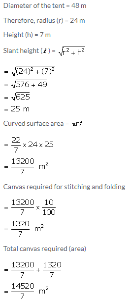 Selina Concise Mathematics Class 10 ICSE Solutions Cylinder, Cone and Sphere image - 43