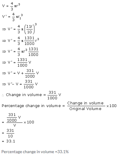 Selina Concise Mathematics Class 10 ICSE Solutions Cylinder, Cone and Sphere image - 67