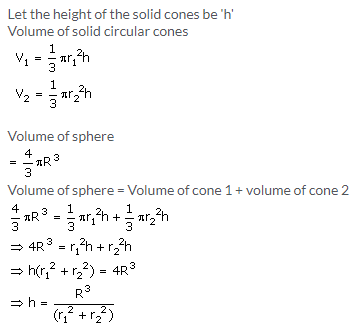 Selina Concise Mathematics Class 10 ICSE Solutions Cylinder, Cone and Sphere image - 90