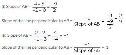 Selina Concise Mathematics Class 10 ICSE Solutions Equation of a Line - 18