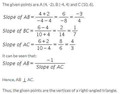 Selina Concise Mathematics Class 10 ICSE Solutions Equation of a Line - 21