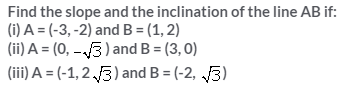 Selina Concise Mathematics Class 10 ICSE Solutions Equation of a Line - 35