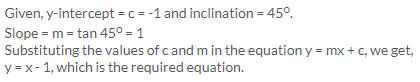 Selina Concise Mathematics Class 10 ICSE Solutions Equation of a Line - 43