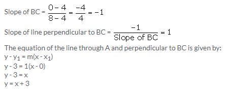 Selina Concise Mathematics Class 10 ICSE Solutions Equation of a Line - 57