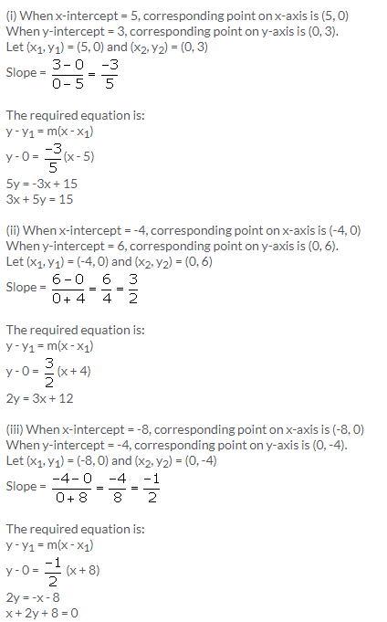 Selina Concise Mathematics Class 10 ICSE Solutions Equation of a Line - 59