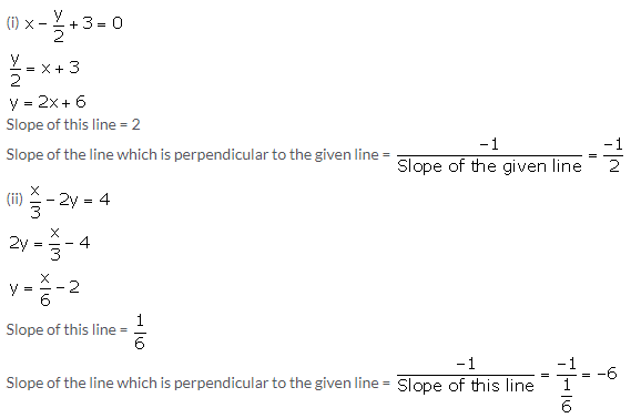 Selina Concise Mathematics Class 10 ICSE Solutions Equation of a Line - 77