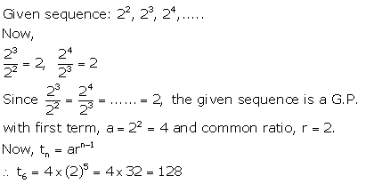 Selina Concise Mathematics Class 10 ICSE Solutions Geometric Progression - 10