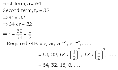 Selina Concise Mathematics Class 10 ICSE Solutions Geometric Progression - 12