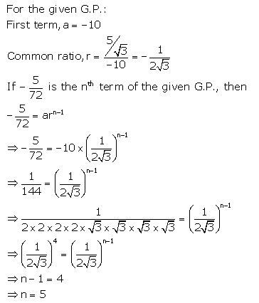 Selina Concise Mathematics Class 10 ICSE Solutions Geometric Progression - 16