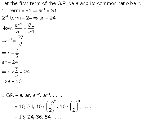 Selina Concise Mathematics Class 10 ICSE Solutions Geometric Progression - 17