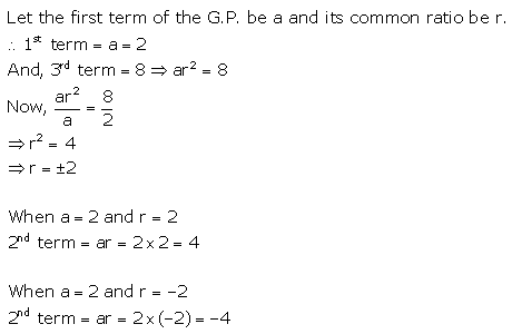 Selina Concise Mathematics Class 10 ICSE Solutions Geometric Progression - 19