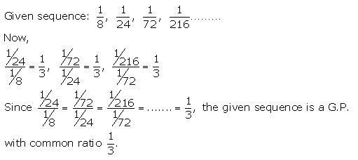 Selina Concise Mathematics Class 10 ICSE Solutions Geometric Progression - 2