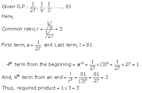 Selina Concise Mathematics Class 10 ICSE Solutions Geometric Progression - 28