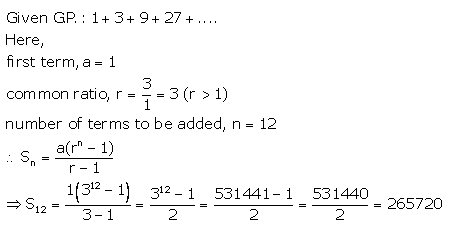 Selina Concise Mathematics Class 10 ICSE Solutions Geometric Progression - 42