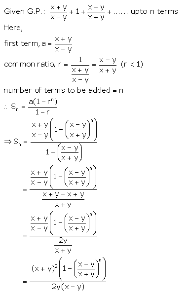 Selina Concise Mathematics Class 10 ICSE Solutions Geometric Progression - 46