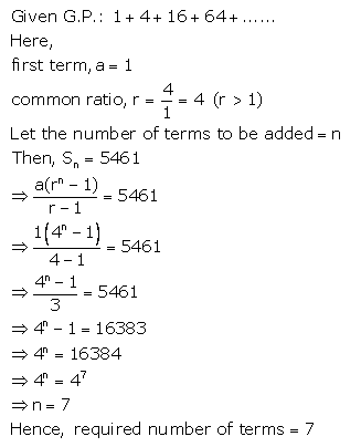 Selina Concise Mathematics Class 10 ICSE Solutions Geometric Progression - 48