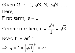 Selina Concise Mathematics Class 10 ICSE Solutions Geometric Progression - 5