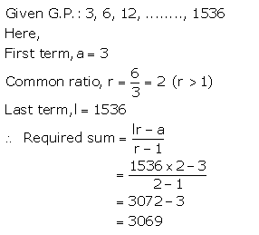 Selina Concise Mathematics Class 10 ICSE Solutions Geometric Progression - 53