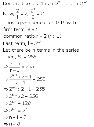 Selina Concise Mathematics Class 10 ICSE Solutions Geometric Progression - 57