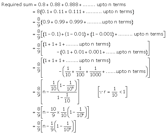 Selina Concise Mathematics Class 10 ICSE Solutions Geometric Progression - 69