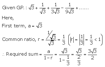 Selina Concise Mathematics Class 10 ICSE Solutions Geometric Progression - 76