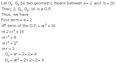 Selina Concise Mathematics Class 10 ICSE Solutions Geometric Progression - 79