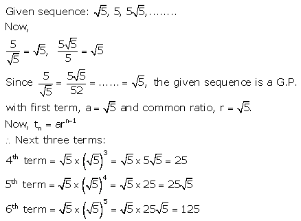 Selina Concise Mathematics Class 10 ICSE Solutions Geometric Progression - 9