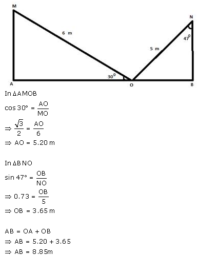 Selina Concise Mathematics Class 10 ICSE Solutions Heights and Distances image - 38