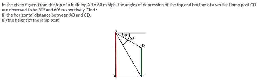 Selina Concise Mathematics Class 10 ICSE Solutions Heights and Distances image - 56