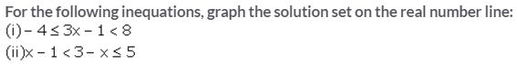 Selina Concise Mathematics Class 10 ICSE Solutions Linear Inequations (in one variable) - 18