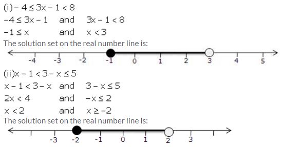 Selina Concise Mathematics Class 10 ICSE Solutions Linear Inequations (in one variable) - 19