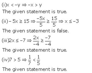 Selina Concise Mathematics Class 10 ICSE Solutions Linear Inequations (in one variable) - 2