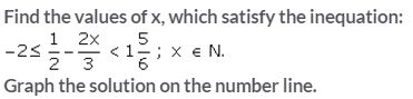 Selina Concise Mathematics Class 10 ICSE Solutions Linear Inequations (in one variable) - 26