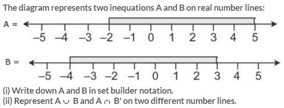 Selina Concise Mathematics Class 10 ICSE Solutions Linear Inequations (in one variable) - 33