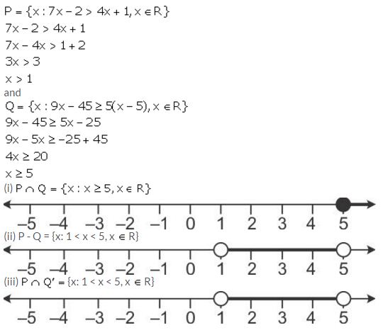 Selina Concise Mathematics Class 10 ICSE Solutions Linear Inequations (in one variable) - 41