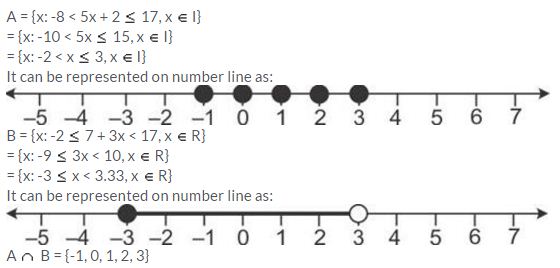 Selina Concise Mathematics Class 10 ICSE Solutions Linear Inequations (in one variable) - 44