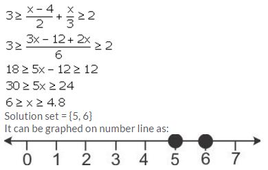 Selina Concise Mathematics Class 10 ICSE Solutions Linear Inequations (in one variable) - 47