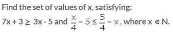 Selina Concise Mathematics Class 10 ICSE Solutions Linear Inequations (in one variable) - 49