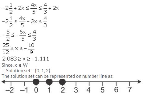 Selina Concise Mathematics Class 10 ICSE Solutions Linear Inequations (in one variable) - 54