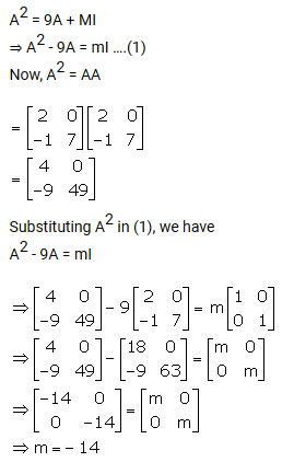 Selina Concise Mathematics Class 10 ICSE Solutions Matrices ex 9d q22