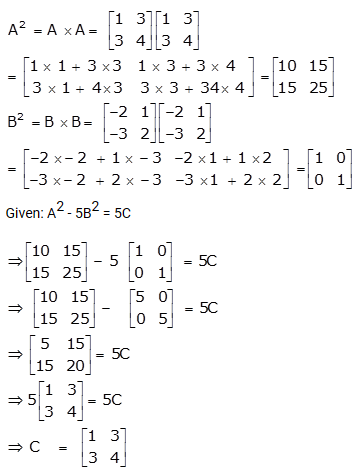 Selina Concise Mathematics Class 10 ICSE Solutions Matrices ex 9d q24