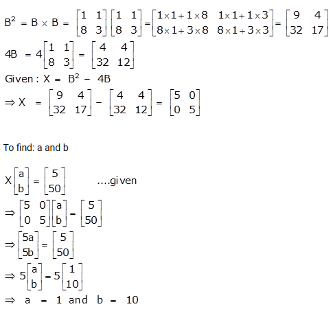 Selina Concise Mathematics Class 10 ICSE Solutions Matrices ex 9d q25